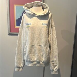 Sundae School Gray Crewneck Sweatshirt
